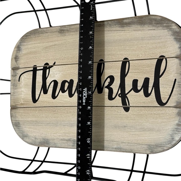Thankful Farmhouse Decorative Tray - Picture 4 of 4